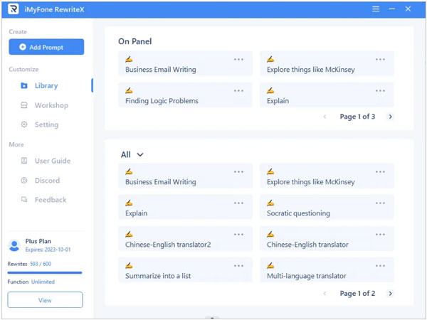 imyfone ai writing tool