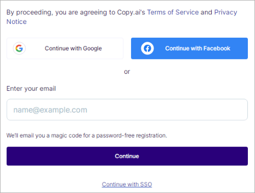 how to use copyai