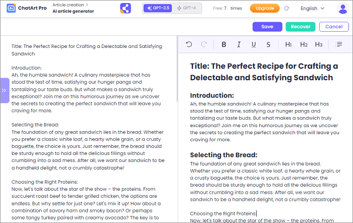 ai blog writer free trial
