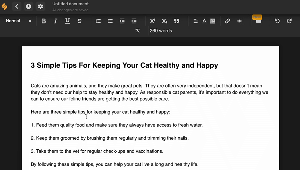 use ai to write blog posts