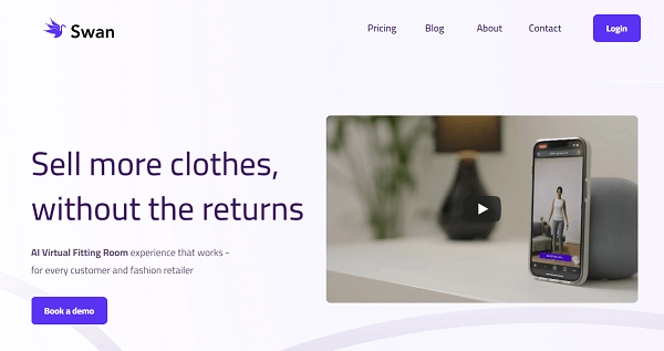 swan ai virtual fitting room