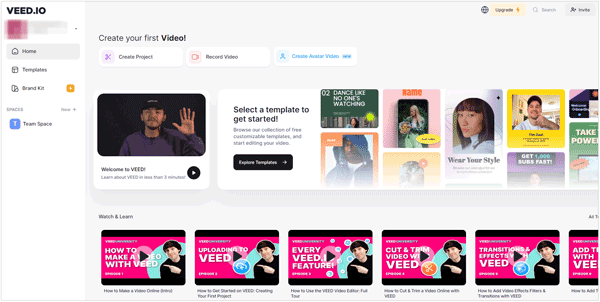veed audio enhancer